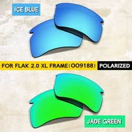 Two‑Pack Perfect‑Fit Replacement Sunglass Lenses for Flak 2.0 XL OO9188 59mm Sunglasses - 100% UV Pr