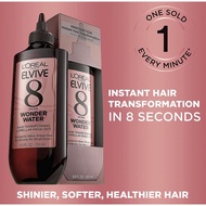 L'Oreal Loreal Elvive 8 Second Wonder Water Lamellar, Rinse Out Silky Shiny Looking Hair 200ml