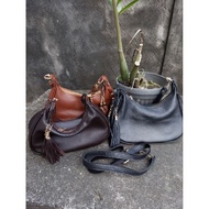 Proda projec Genuine Leather bag/moon bag/moon bag/Genuine Leather moon bag