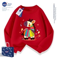 BEINUOHU | Áo Hoodie Dày Cho Bé Trai Màu Đỏ 1 Cái