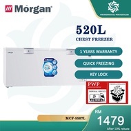 MORGAN CHEST FREEZER 500L MCF 5507L Fridge &amp; Freezer