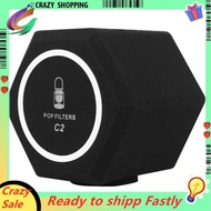 Mic Noise Reduction Wind Screen C2 Microphone -Filter Acoustic for Record Studios Mic Sound-Absorbin