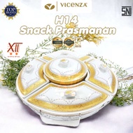 VICENZA H~14 Round Roller Set GOLDEN Series Buffet Snack Serving Container