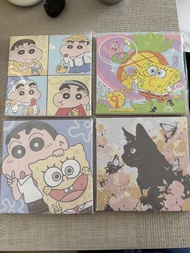 蠟筆小新 海綿寶寶 數字油畫DIY套裝