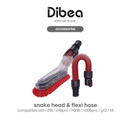 Brand Membership - Dibea Flexi Hose + Snake Head Brush | Compatible with D18/D18 Pro/H008/H008 Pro/G