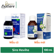 Siro Heviho - Hỗ Trợ Giảm Ho Đau Rát Họng Long Đờm (100ml) - Luxcare Pharmacy