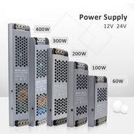Power Supply Unit 12V 24V 60W 100W 200W 300W 400W 110V 220V 230V AC To 12 24 Volt DC LED Strip Drive