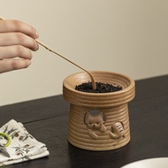 Dreamerhouse Ceramic Cat Grilled Tea Stove Ceramic Aromatherapy Fire Stove Ceramic Oven Grilled Tea 