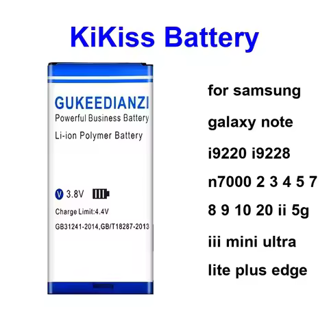 EB595675LU EB-BN980ABY Battery For Samsung Galaxy Note I9220 I9228 N7000 2 3 4 5 7 8 9 10 20 II 5G I