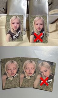 BLACKPINK ROSÉ Puma 小卡 ［坑口站可即日交收］