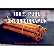 SAFFRONZ Kayu Manis Gred Alba Tertinggi | Pure Ceylon Cinnamon Sticks Alba Grade | Cinnamon Powder |