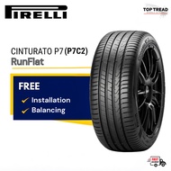 Pirelli Cinturato P7C2 Run Flat 17 18 inch Tyre (INSTALLATION) Tayar Tire RFT
