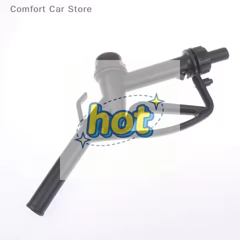 Plastic Manual Heavy Duty Fuel Nozzle Tool With Hook 25mm / 20mm 1" 3/4" Straight Spout Fuel Oil Noz