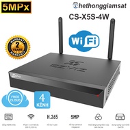 Đầu Ghi Wifi NVR 4 Kênh Ezviz CS-X5S-4W 5MPx - Chính hãng bảo hành 24 tháng