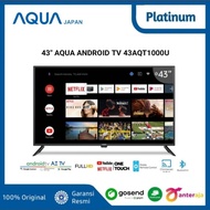 AQUA JAPAN 43 inch SMART ANDROID TV 43AQT1000U NETFLIX BLUETOOTH