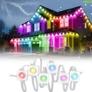 ROBEN RGB Lights, Waterproof Smart Eaves Lights, Permanent App Remote Control Bluetooth IP67 String 