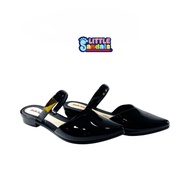 Work Shoes Glossy, Luxurious, Imported, Trendy, Flat Shoes, Jelly Rubber Sandals Balance L633-7