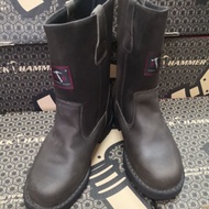 BLACK HAMMER SAFETY SHOES # BH4666 # SAFETY BOOTS # KASUT KERJA SAFETY LELAKI # GENUINE LEATHER # 💯 