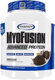 Gaspari Nutrition Myofusion Advanced Protein, Cookies and Cream, 4 Pound