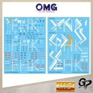 G-Rework MG Dynames Water Decal CD-M207 G Rework 1/100 GN002 Dynames Gundam Decal Water Decals GN-00