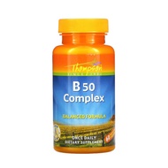 Exp: March 2027, Thompson , B50 Complex, 60 Vegetarian Capsules/ Vitamin B Complex/ B 50 complex