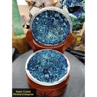 (Local Ready stock/本地现货)蓝秘晶矿水晶聚宝盆Blue Bismuth Crystal Jewelry Box #水晶