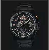 Casio Edifice EFR-523BK-1AVDF Chronograph Tachymeter Black Stainless