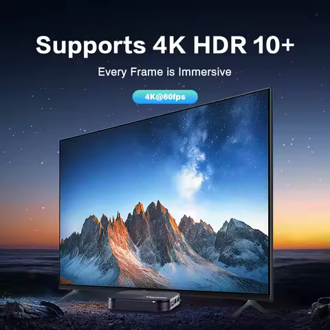 5pcs LOT Tanix TX5 PLUS Android 14.0 TV Box 4GB Ram 32GB 64gb Rom Amlogic S905X5M 2.4G/5G Wifi5 4K B