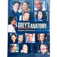 DVD 6 Disc Boxset : Grey's Anatomy Complete Season 6 New Doctor Over A Hundred Years 6