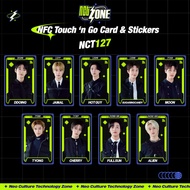 NCTZONE NCT127 NFC TOUCH 'N GO CARD AND STICKERS BY MICHINSHOPMY