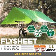 Flysheet Camping Waterproof Camping Canopy Tarp Tent Tarp Fly Sheet Camping Tarp Waterproof Khemah Kanopi Ground Sheet