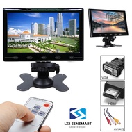 จอภาพสี TFT LCDขนาด 7 นิ้ว  (2AV+VAG+HDMI )จอ LCD สำหรับรถยนต์ใช้ร่วมกับ รายละเอียดการเปิดตัว โทรศัพท์มือถือ DVR