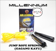 Skiping millenium/jumprope gagang kayu