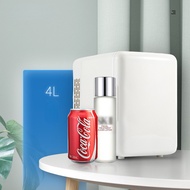 4L Electric Mini Refrigerator Portable Car Mounted Outdoor Freezer Cosmetic Storage Refrigerator Low