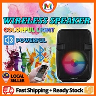 Mini Spiker Bluetooth Mic Kelas Pentas Sekolah Karaoke Rechargeable Wireless Speaker Bluetooth蓝牙音响