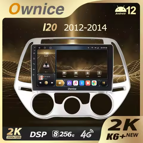 Ownice K6+ 2K for Hyundai i20 PB 2012 2013 2014 2din Car Radio Autoradio Multimedia Player Android 1