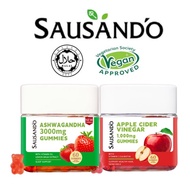 Sausando (Strawberry + Apple) Gummy Bear Vitamin C Whitening Vitamin Supplement Improve Immunity