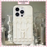Acc_box | ELYSIA Angel Classic 3D Art Statue Silicone Case Retro Girl Anti-drop Shockproof - Softcas