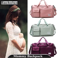 [Sacbolso]Mommy Beg Diaper Bag Hospital Bag Maternity Bag Bersalin Ibu Anak Large Capacity