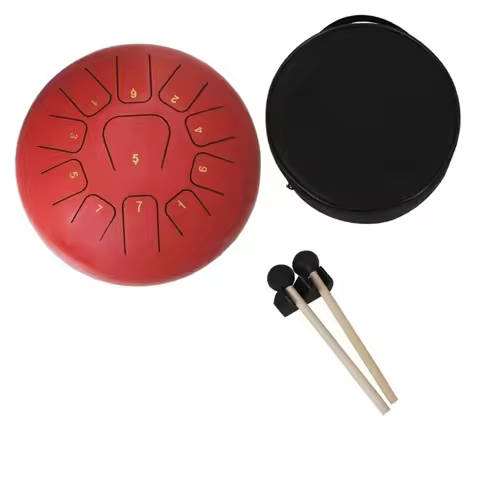 Wholesale 12 Inch Tongue Drum Steel Tongue Drum Percussion Instruments