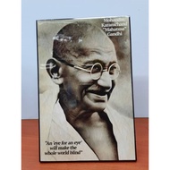 Mahatma Gandhi Frame Plaque