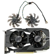 【CW】 NEW 75MM 6PIN DUAL GTX 1660TI GPU Fan，For ASUS 1660Ti、GTX 1650 Graphics Card Cooling Fan