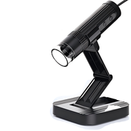 กล้องจุลทรรศน์ดิจิตอล USB 50x-1000x 8 LED กล้องส่องกล้องขยายพร้อมขาตั้ง สําหรับ Android Windows 7 8