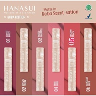 LIPCREAM BOBA HANASUI LIPSTIK HANASUI LIP CREAM HANASUI BISA BPOM COD