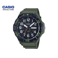 Casio General MRW-210H-3AV Army Green Resin Band Men Watch