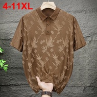 ASFLY 11XL 10XL Plus Size Men T-shirts Summer Casual Loose Short Sleeve Tee Tops Man Big Size 8XL 9X