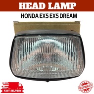 HEAD LAMP EX5 DREAM HONDA HEAD LAMP CLEAR