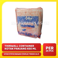 Thinwall Container long box 650 ML