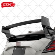 MUG GT CARBON SPOILER FOR CIVIC HATCHBACK SPORTY FK7 FK8 TYPE R MUGEN STYL CARBON FIBER GLASS TRUNK 
