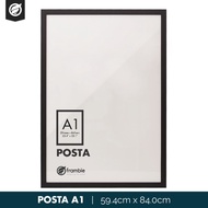Frambie™ POSTA A1 - 594mm x 840mm Poster Frame / Picture Frame / Wall Frame  - Black / Brown / White